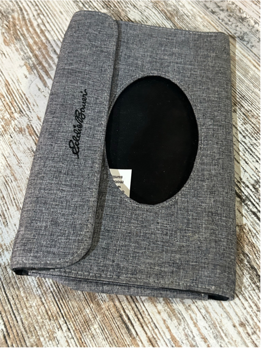 Eddie Bauer visor Kleenex/Wipe Case dispenser